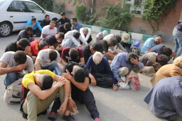 جمع‌آوری ۹۲۰ معتاد متجاهر و دستگیری ۱۸۸ فروشنده مواد مخدر در فردیس