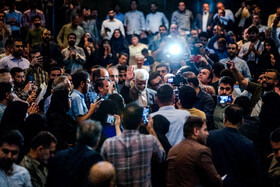 حضور سعید جلیلی در دانشگاه علوم پزشکی ایران