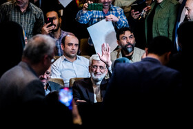 حضور سعید جلیلی در دانشگاه علوم پزشکی ایران