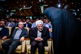 حضور سعید جلیلی در دانشگاه علوم پزشکی ایران