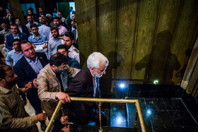 حضور سعید جلیلی در دانشگاه علوم پزشکی ایران