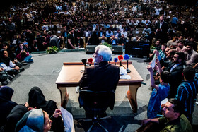 حضور سعید جلیلی در دانشگاه علوم پزشکی ایران