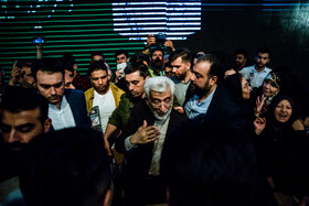 حضور سعید جلیلی در دانشگاه علوم پزشکی ایران