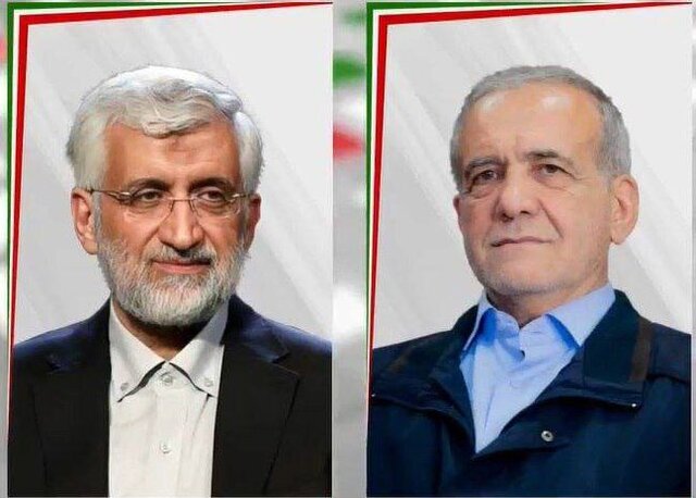 جلیلی: باید همه اقشار را ببینیم/پزشکیان: مردم حق اعتراض دارند، قرار نیست اجازه بگیرند جلیلی: باید همه اقشار را ببینیم/پزشکیان: مردم حق اعتراض دارند، قرار نیست اجازه بگیرند