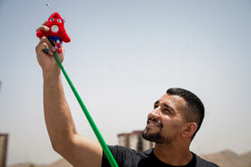علی پیروج  در اردوی تیم دوومیدانی کم‌بینای ایران برای حضور در پارالمپیک پاریس