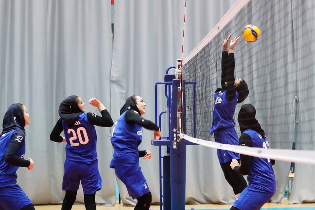 پیروزی دختران والیبال ایران برابر استرالیا در قهرمانی آسیا