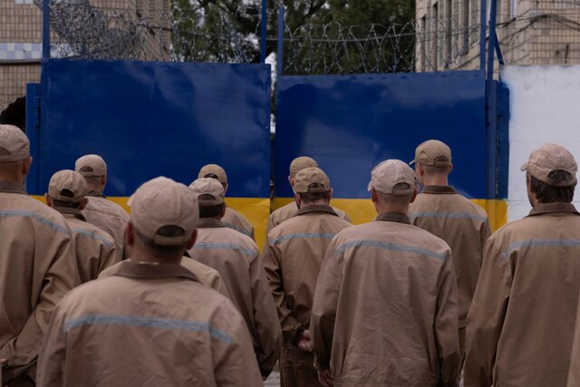 اوکراین ۳۰۰۰ زندانی را برای جنگ اعزام کرده است