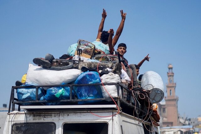 آنروا: ۲۵۰ هزار فلسطینی در خان‌ یونس بار دیگر آواره شدند