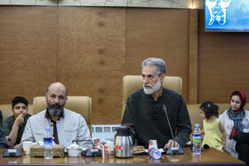 محمدرضا سرشار در اختتامیه بیست و دومین جشنواره قلم زرین