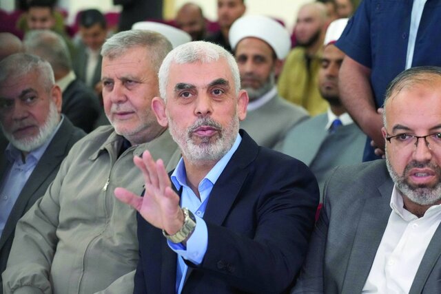 یحیی السنوار تبریک مقامات یمن به حماس برای انتخاب «یحیی السنوار»