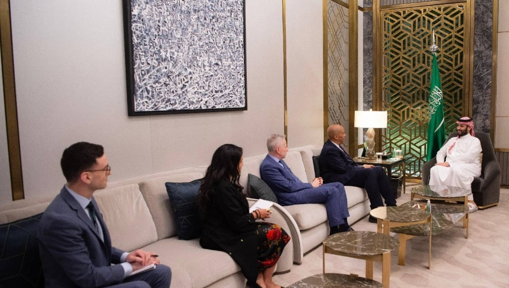دیدار سناتور آمریکایی با ولیعهد سعودی