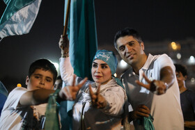 آخرین اجتماع حامیان مسعود پزشکیان در تهران