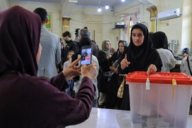 مرحله دوم انتخابات چهاردهمین دوره ریاست جمهوری در رشت