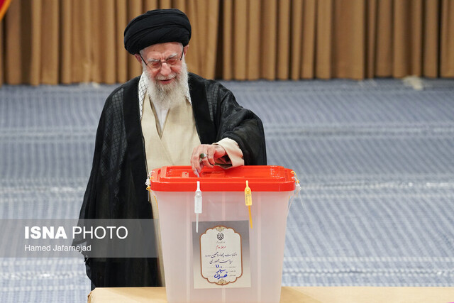 گزارش ایسنا از حضور شخصیتها در انتخابات ۱۵ تیر ۱۴۰۳