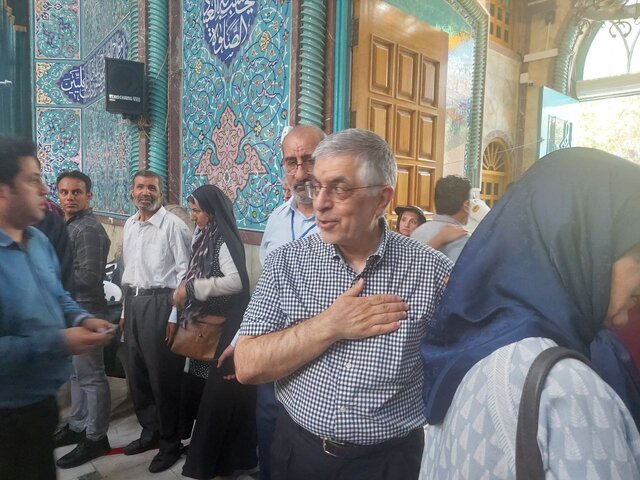 کرباسچی در انتخابات شرکت کرد کرباسچی در انتخابات شرکت کرد