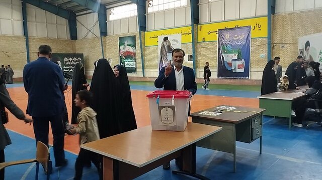 ثبت لحظههای انتخاباتی دانشگاه پیام نور سیستان و بلوچستان