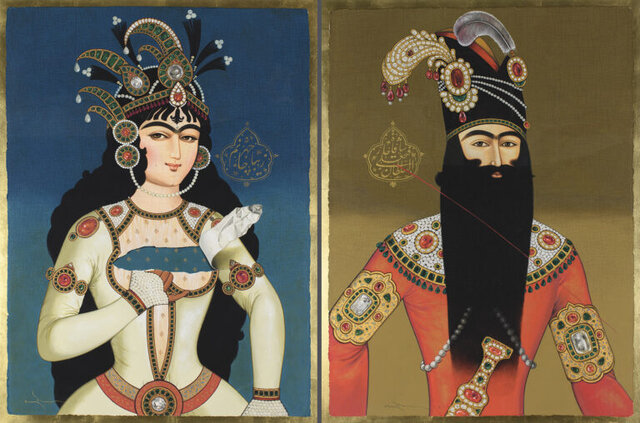 بیستمین حراج تهران برگزار شد/ میلیاردی های هنر را بشناسید