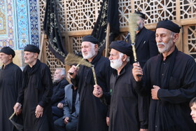 آئین سنتی طشتگذاری در بقعه شیخ صفی الدین اردبیلی