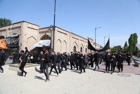 آئین سنتی طشتگذاری در بقعه شیخ صفی الدین اردبیلی