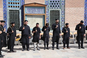 آئین سنتی طشتگذاری در بقعه شیخ صفی الدین اردبیلی