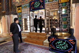 آئین سنتی طشتگذاری در بقعه شیخ صفی الدین اردبیلی