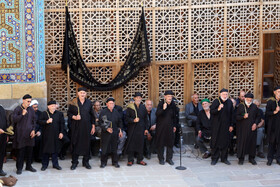 آئین سنتی طشتگذاری در بقعه شیخ صفی الدین اردبیلی
