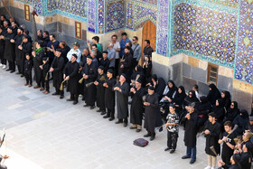 آئین سنتی طشتگذاری در بقعه شیخ صفی الدین اردبیلی