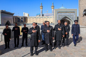 آیین سنتی «صلا» در حرم مطهر رضوی