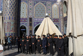 آیین سنتی «صلا» در حرم مطهر رضوی