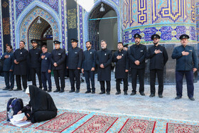 آیین سنتی «صلا» در حرم مطهر رضوی