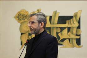علی باقری، سرپرست وزارت خارجه در همایش دیپلمات دانشور
