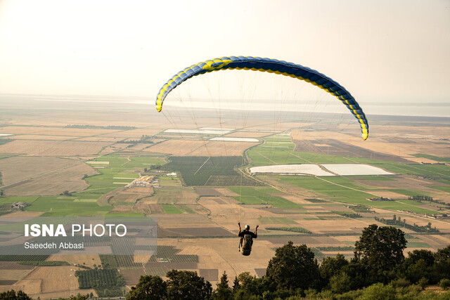 عکس: آرشیو سقوط مرگبار پاراگلایدر در منطقه الموت غربی قزوین