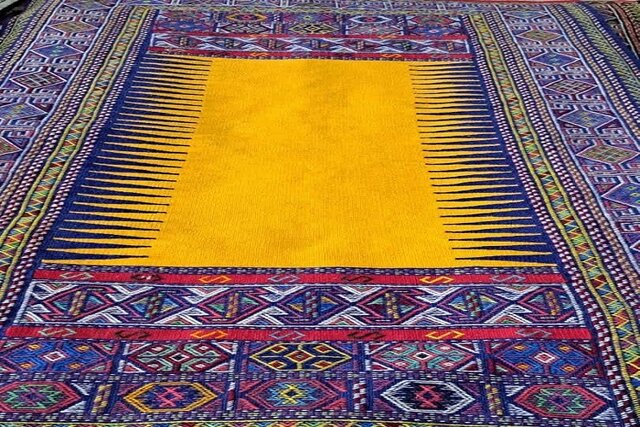 نمایش ۳ گلیم نفیس خراسان شمالی در نمایشگاه ترویجی جغرافیای گلیم ایران نمایش ۳ گلیم نفیس خراسان شمالی در نمایشگاه ترویجی جغرافیای گلیم ایران