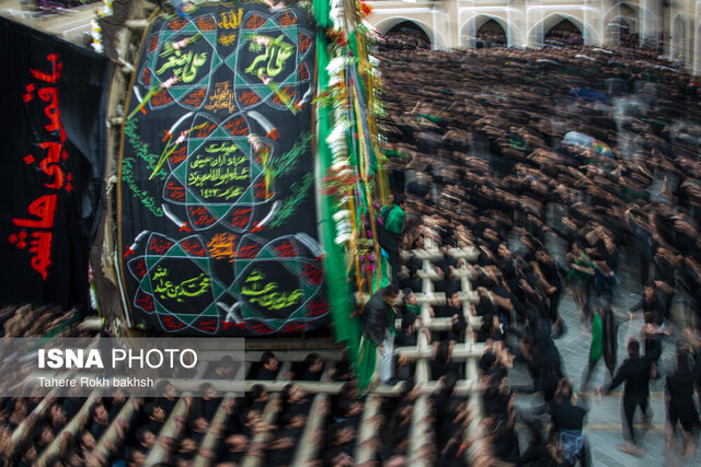 نخل‌گردانی، آیینِ کهن روستای«وَش»  