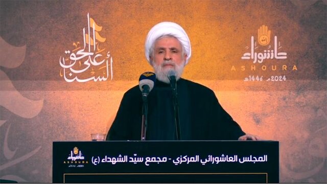 نعیم قاسم: توقف یا ادامه درگیری در جبهه شمال، به اشغالگران بستگی دارد نعیم قاسم: توقف یا ادامه درگیری در جبهه شمال، به اشغالگران بستگی دارد