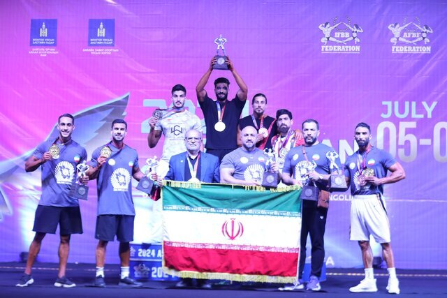 پیام تبریک رئیسجمهور منتخب برای قهرمانی تیم ملی پرورش اندام ایران در مسابقات آسیایی پیام تبریک رئیسجمهور منتخب برای قهرمانی تیم ملی پرورش اندام ایران در مسابقات آسیایی