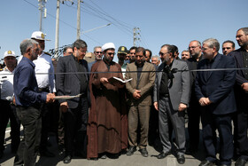 بهره‌برداری از پل دوم و اصلاح هندسی ورودی جاده سرخس به مشهد