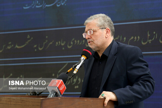 بهرهبرداری از پل دوم و اصلاح هندسی ورودی جاده سرخس به مشهد