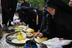 آیین عاشورایی مجمع بران ضیابر در شهرستان صومعه سرا - استان گیلان