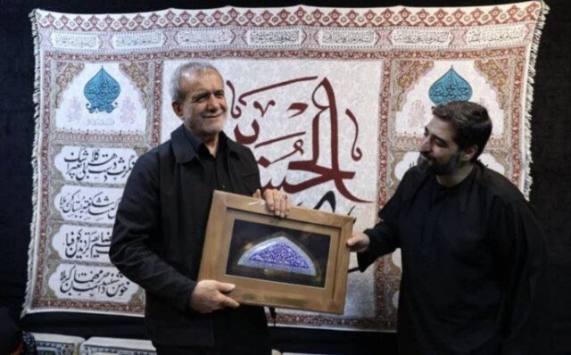 هدیه سیدمجید بنیفاطمه به رییسجمهور منتخب + عکس