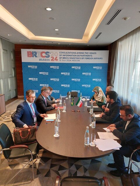 رایزنی سخنگوی وزارت خارجه ایران با همتای برزیلی در روسیه