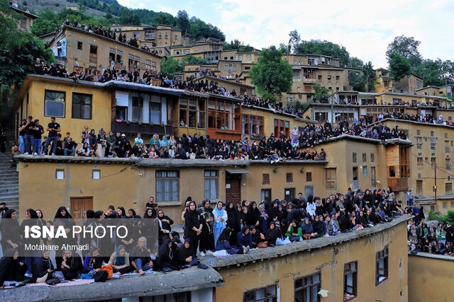 آیین سنتی علمبندان ماسوله برگزار شد