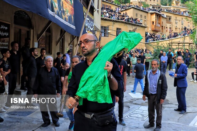 آیین سنتی علمبندان ماسوله برگزار شد