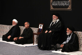 اولین شب مراسم عزاداری حضرت اباعبدالله الحسین علیهالسلام در حسینیه امام خمینی (ره)