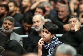 اولین شب مراسم عزاداری حضرت اباعبدالله الحسین علیهالسلام در حسینیه امام خمینی (ره)
