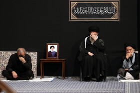 اولین شب مراسم عزاداری حضرت اباعبدالله الحسین علیهالسلام در حسینیه امام خمینی (ره)