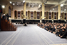 اولین شب مراسم عزاداری حضرت اباعبدالله الحسین علیهالسلام در حسینیه امام خمینی (ره)