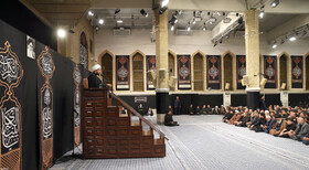 اولین شب مراسم عزاداری حضرت اباعبدالله الحسین علیهالسلام در حسینیه امام خمینی (ره)