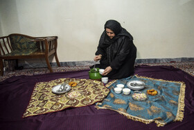 آیین اطعام دهی در روستای کوهستان بهشهر - استان مازندران