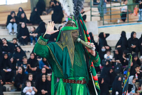 تعزیه خوانی در ارمغانخانه - زنجان